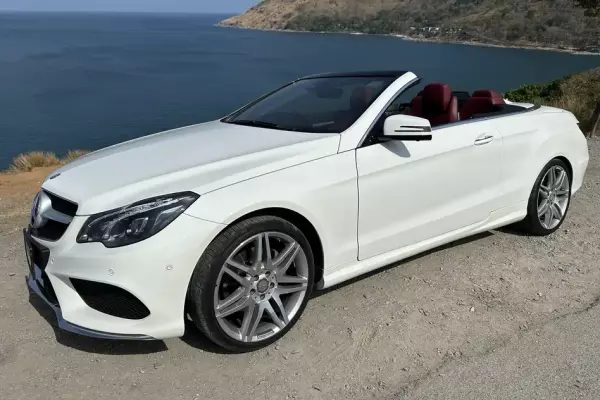 Mercedes E Class for rent in Phuket International Airport