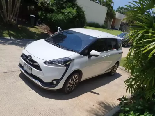 Toyota Sienta for rent in Tubkaek Beach