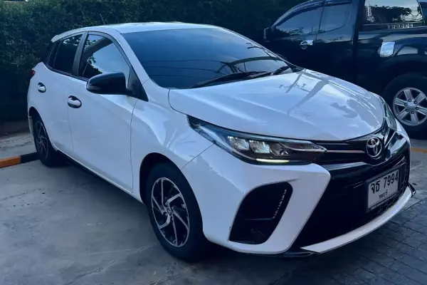 Toyota Yaris for rent in Pattaya
