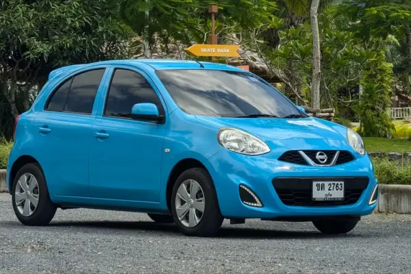 Nissan March for rent in Phuket International Airport